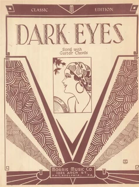The Darkened Eye Song Text in Literature: An Exploration of Cross-genre Influence
